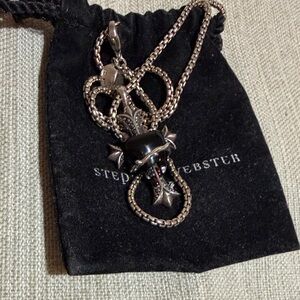 Stephen Webster Bleeding Heart Gothic Necklace